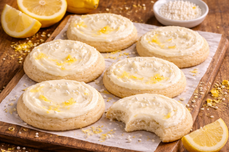 Sourdough Discard Lemon Sugar Cookies (Soft, Zesty & Seriously Addictive)