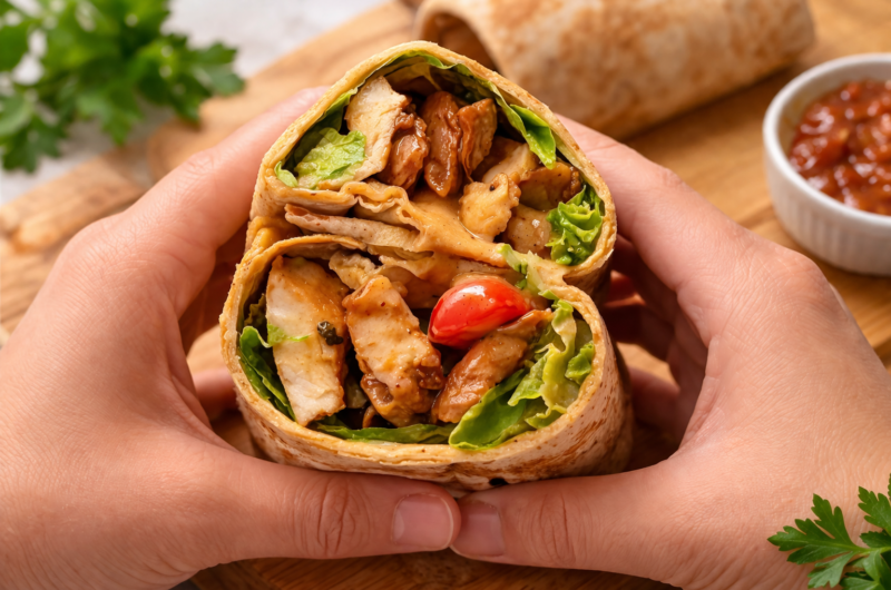 Teriyaki Chicken Wrap